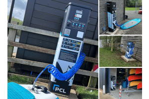 PCL's SUP Inflation Station has been installed at multiple SUP locations across the UK