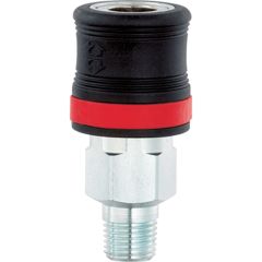 AS71EM XF-Euro Safety Coupling Male Thread R 3/8