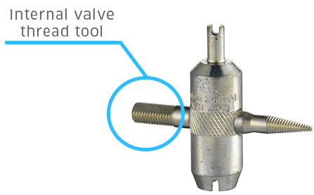 Internal thread tool